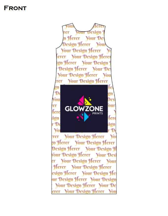 Custom AOP (All Over Print) Bodycon Dress GlowZonePrints
