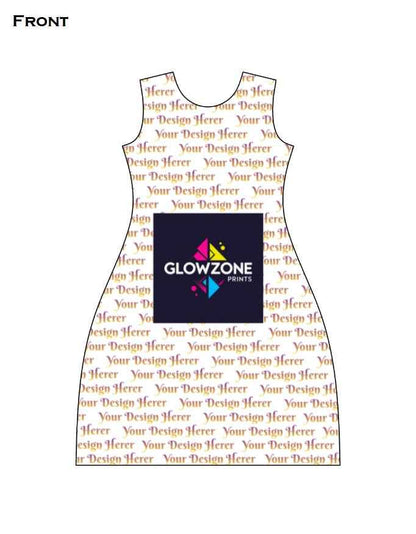 Custom AOP (All Over Print) A line Dress