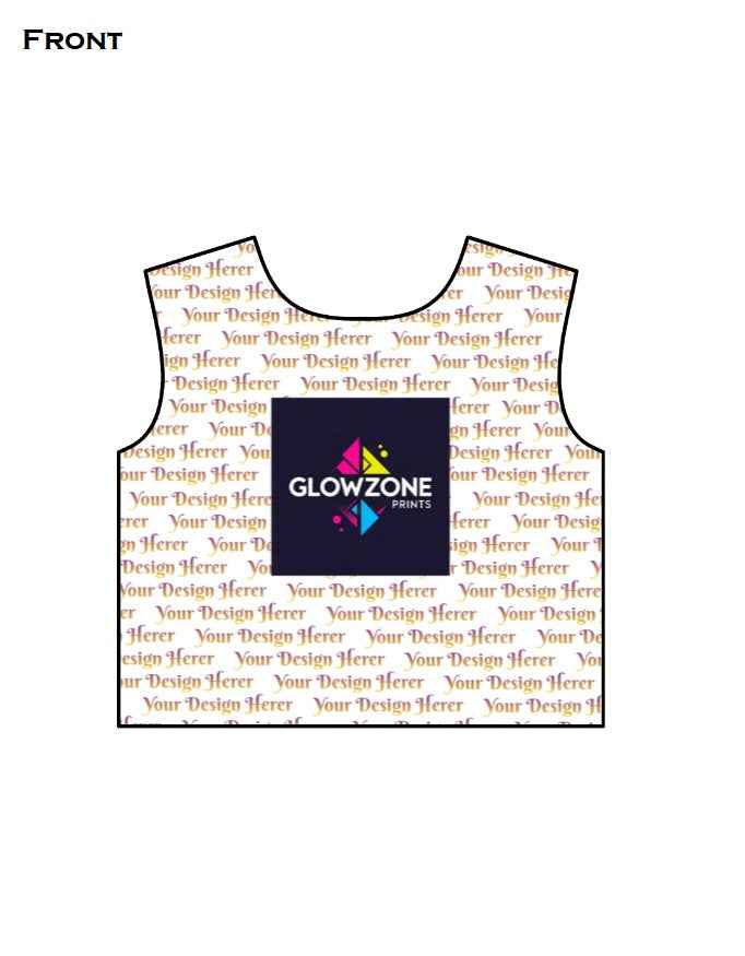 Custom AOP (All Over Print) Crop Top