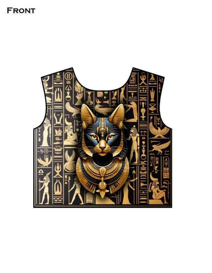 Egyptian Queen AOP (All Over Print) Crop Top