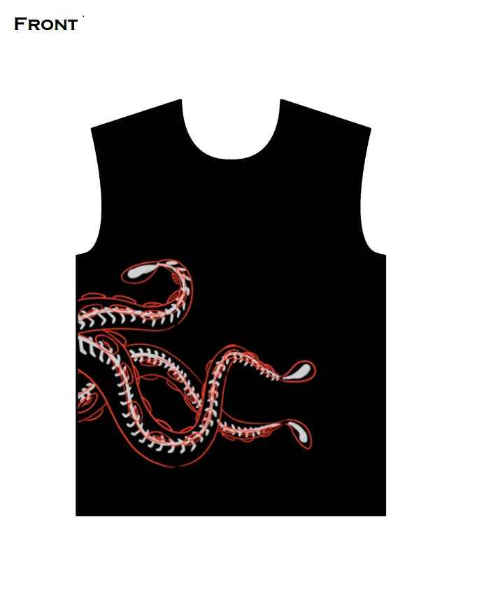 VORTEX AOP (All Over Print) Unisex Oversized Tee (Front and Back)