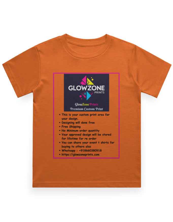 Boy's Crew Neck T-Shirt | UC21 (Custom Print)-2