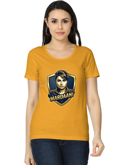Women's Classic T-Shirt - Mardani Golden Yellow GlowZonePrints