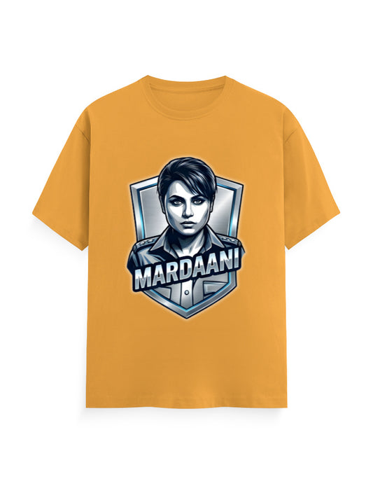 Unisex Crew T-Shirt - Mardani Golden Yellow GlowZonePrints