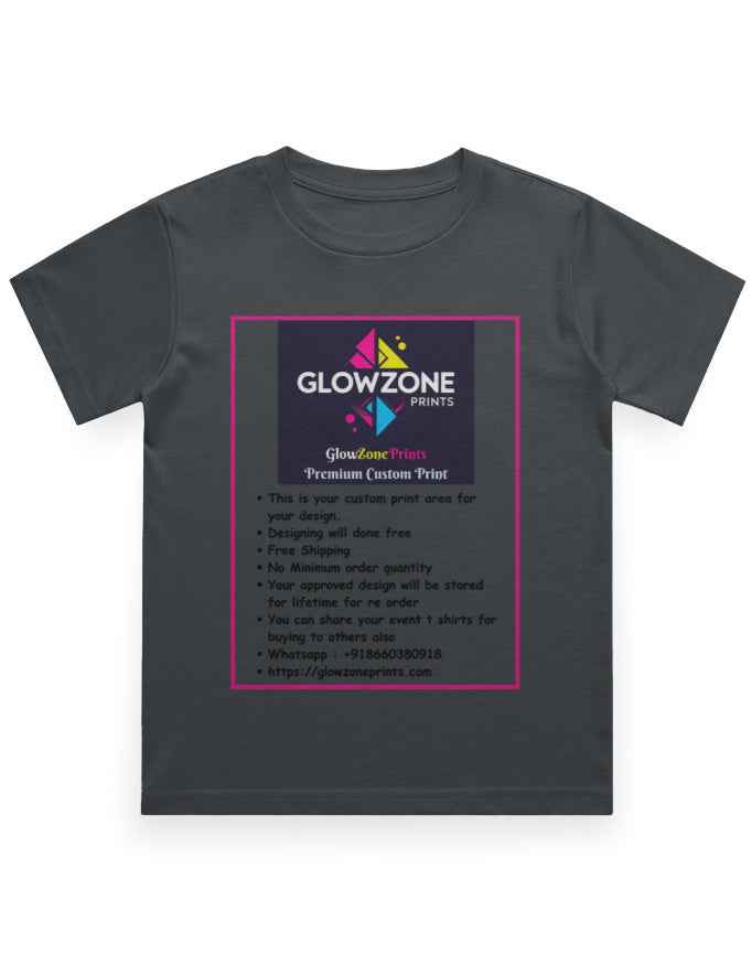 Boy's Crew Neck T-Shirt | UC21 (Custom Print)-2