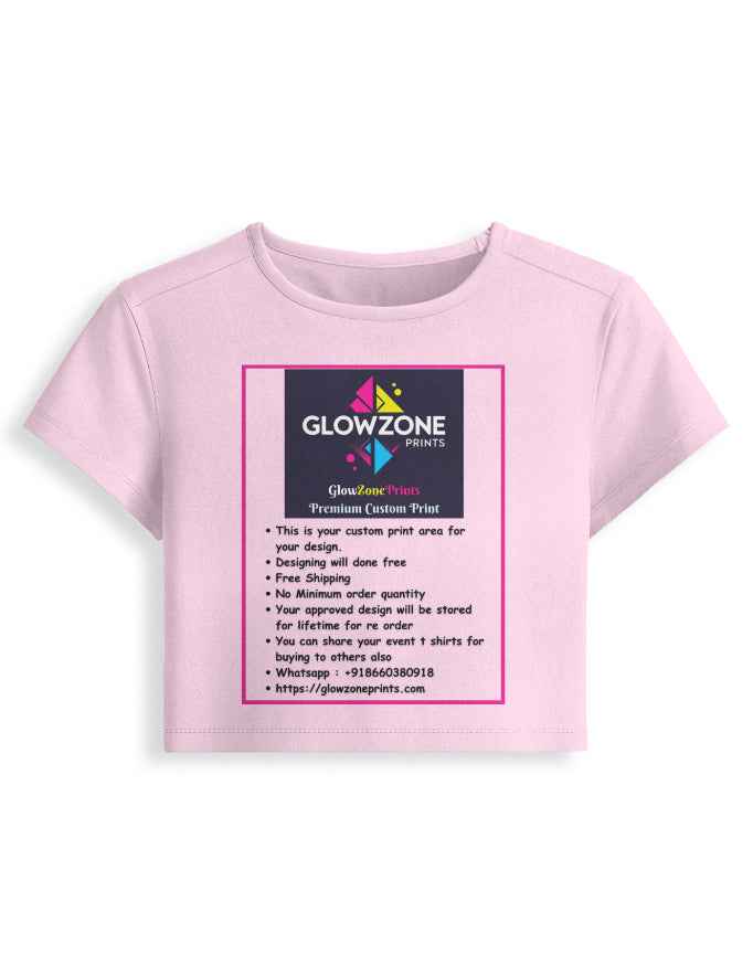 Female Premium Baby Tee | FT47 (Custom Print)
