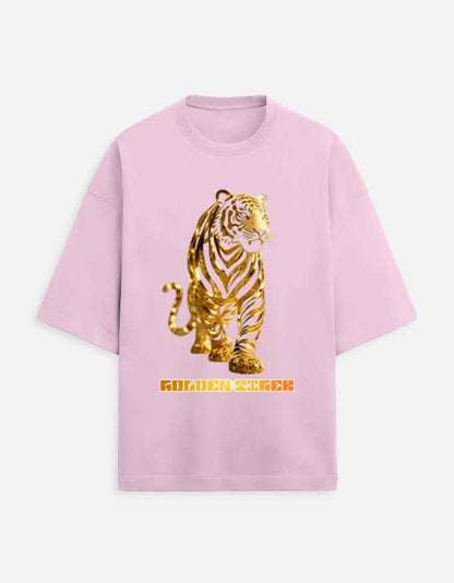Metallic Golden Tiger T-Shirt