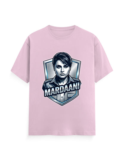 Unisex Crew T-Shirt - Mardani Light Baby Pink GlowZonePrints