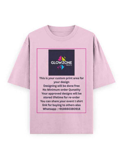 Unisex Oversized Classic T-Shirt (Custom Print)