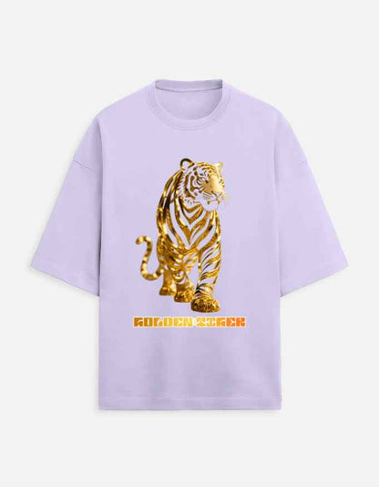 Metallic Golden Tiger T-Shirt