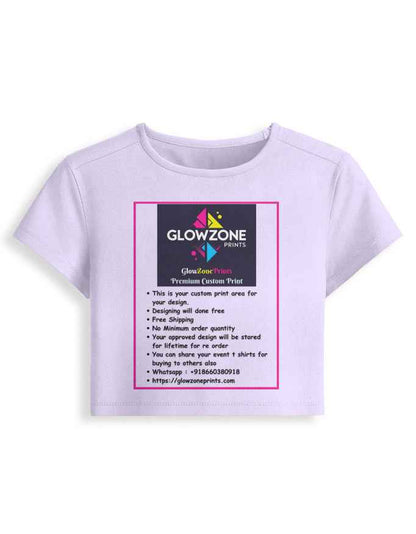 Female Premium Baby Tee | FT47 (Custom Print)