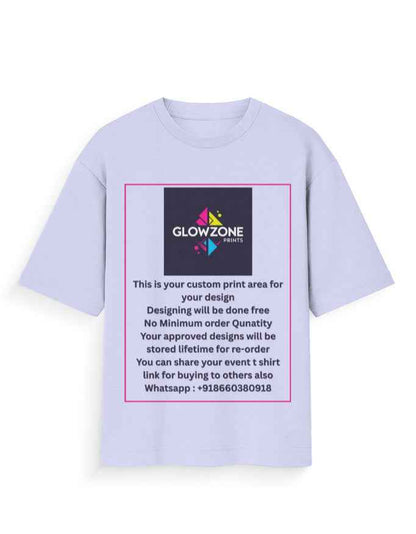Unisex Oversized Standard T-Shirt (Custom Print)