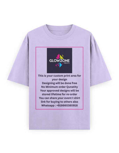 Unisex Oversized Classic T-Shirt (Custom Print)