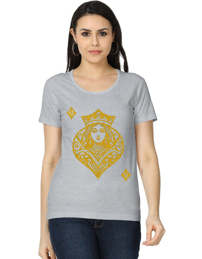 Women's Classic T-Shirt – Card Queen Diamond GlowZonePrints
