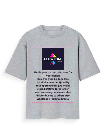 Unisex Oversized Standard T-Shirt (Custom Print)