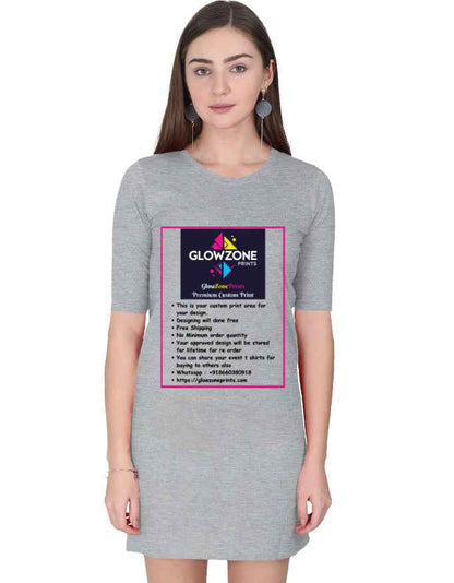 Female T-Shirt Dress | FC43 (Custom Print)