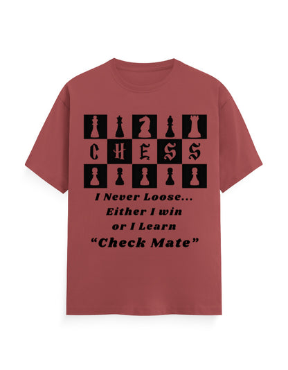 Unisex Classic Crew T-Shirt – Chess (Black Edition) Coral GlowZonePrints