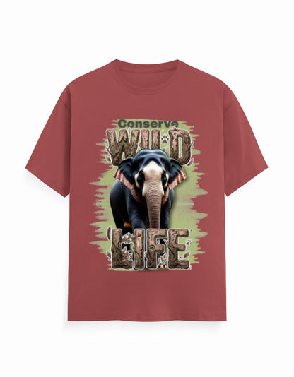 Unisex Classic Crew T-Shirt – Conserve Wild Life GlowZonePrints