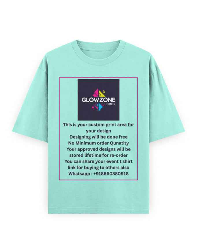 Unisex Oversized Classic T-Shirt (Custom Print)