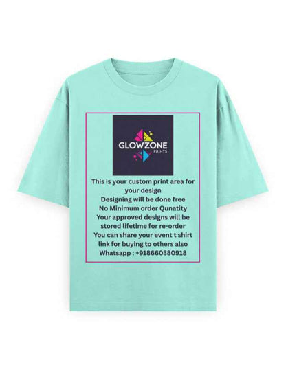 Unisex Oversized Classic T-Shirt (Custom Print)
