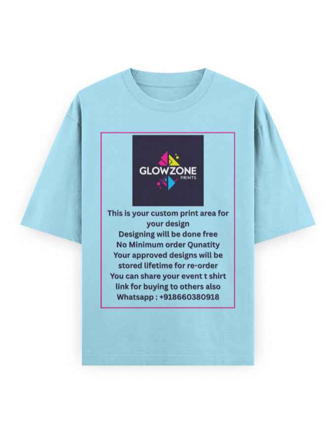 Unisex Oversized Classic T-Shirt (Custom Print)