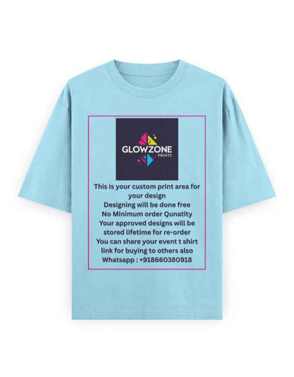 Unisex Oversized Classic T-Shirt (Custom Print)