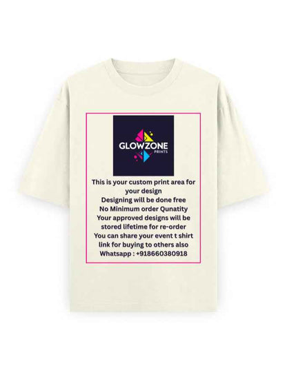 Unisex Oversized Classic T-Shirt (Custom Print)