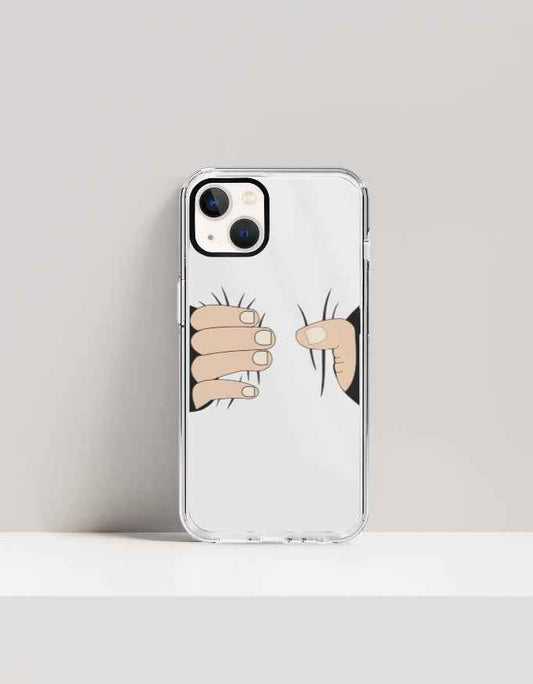 iPhone Hard Clear Case (Custom Print)