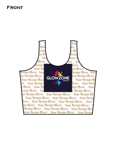Custom AOP (All Over Print) Crop Tank