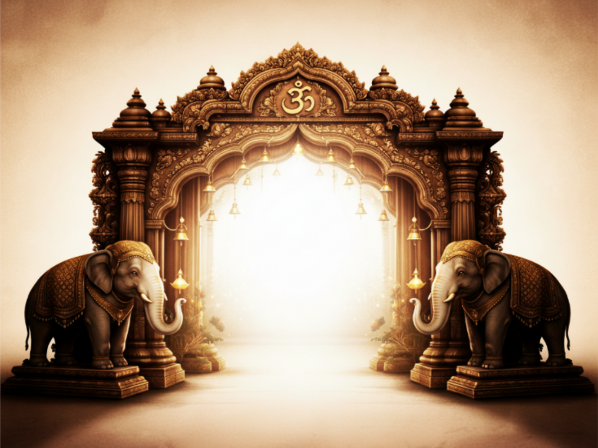 Ganesh Festival Tapestry – (16 Unique Designs) Design15 40x50 In (3.3x4.16 Feet ) GlowZonePrints