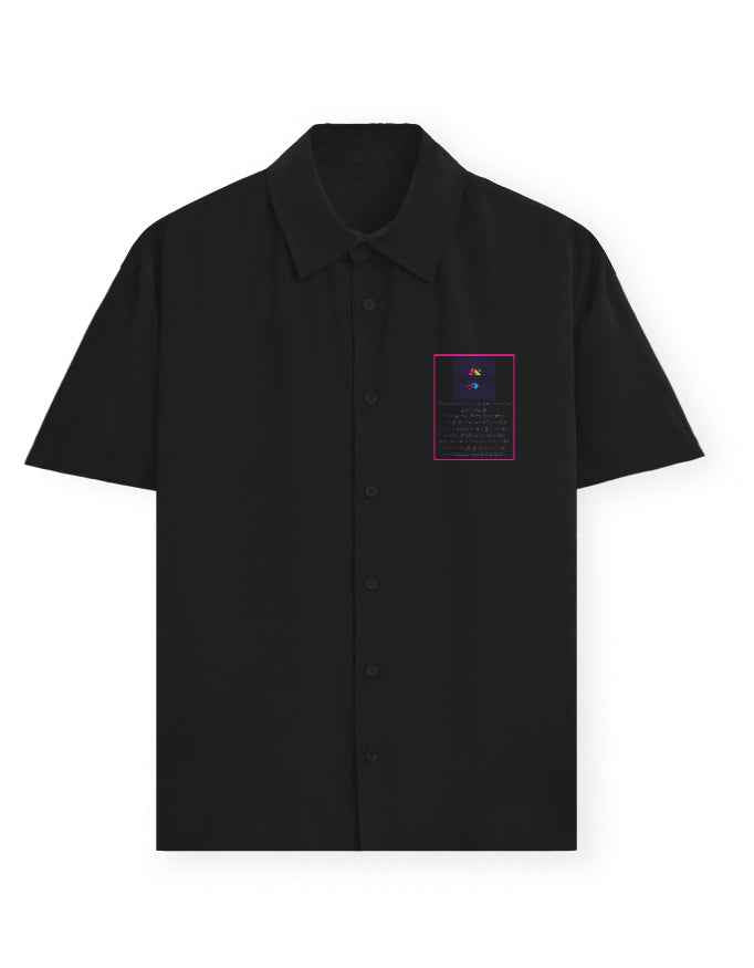 Unisex Oversized Shirt | UC28 (Custom Print) Black GlowZonePrints