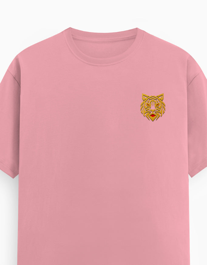 Unisex Classic Crew T-Shirt – Golden Tiger Emblem GlowZonePrints