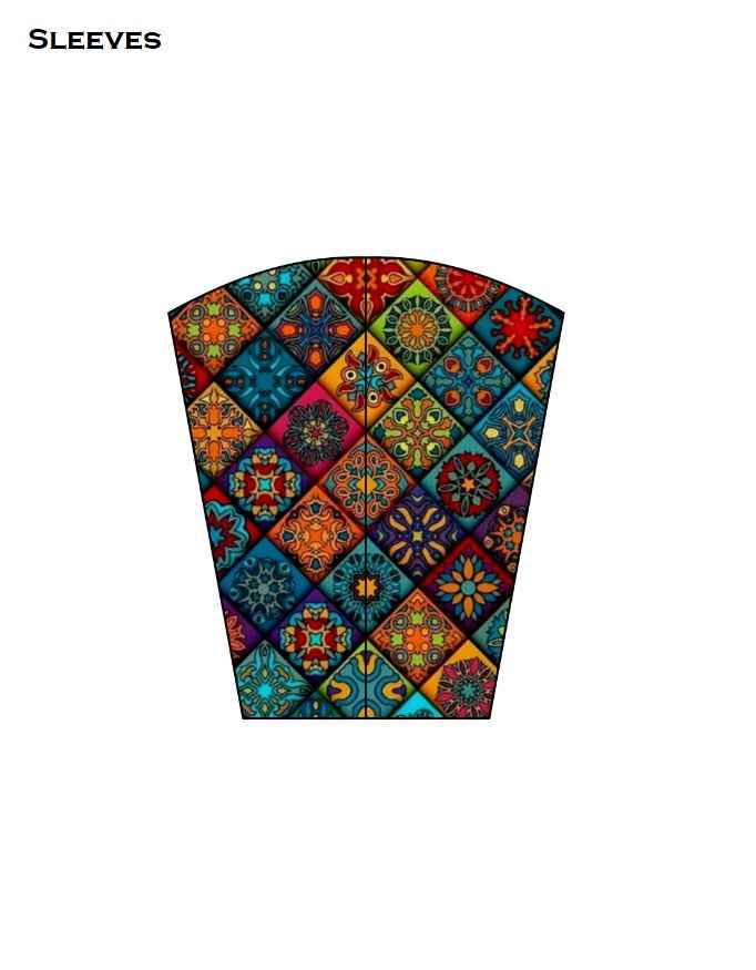Geometric Design Women's AOP Bomber Jacket