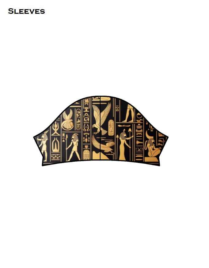 Egyptian Queen AOP (All Over Print) Crop Top