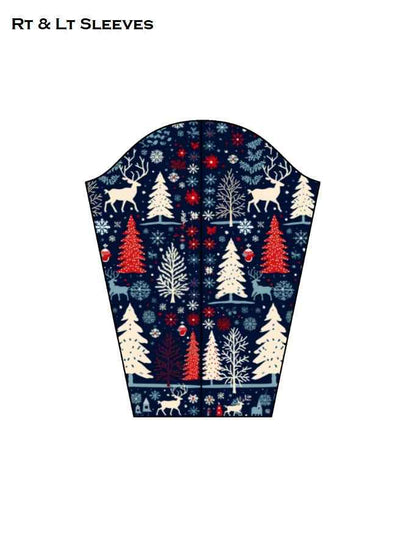 Reindeer Unisex AOP (All Over Print) Sweatshirt GlowZonePrints