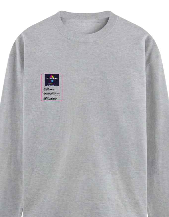 Men's Full Sleeve T-Shirt | MF31 (Custom Print)