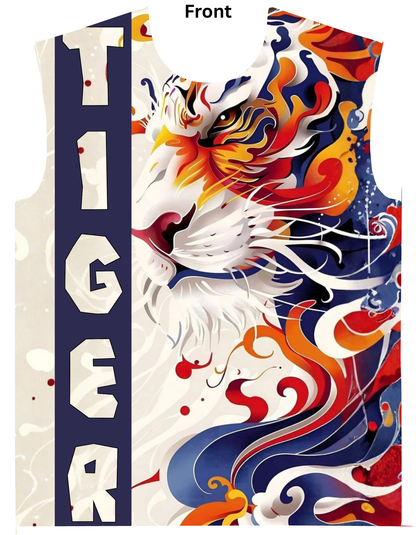TIGER AOP (All over print) T Shirt GlowZonePrints
