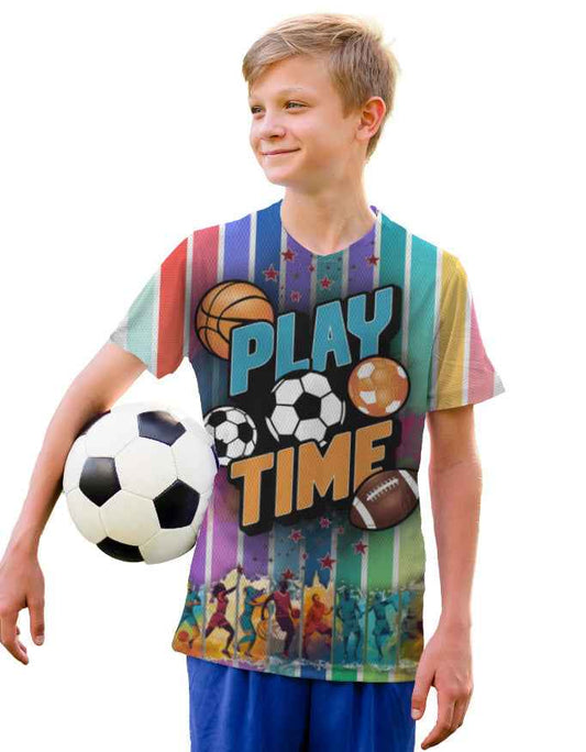 Kids AOP Sports T-Shirt
