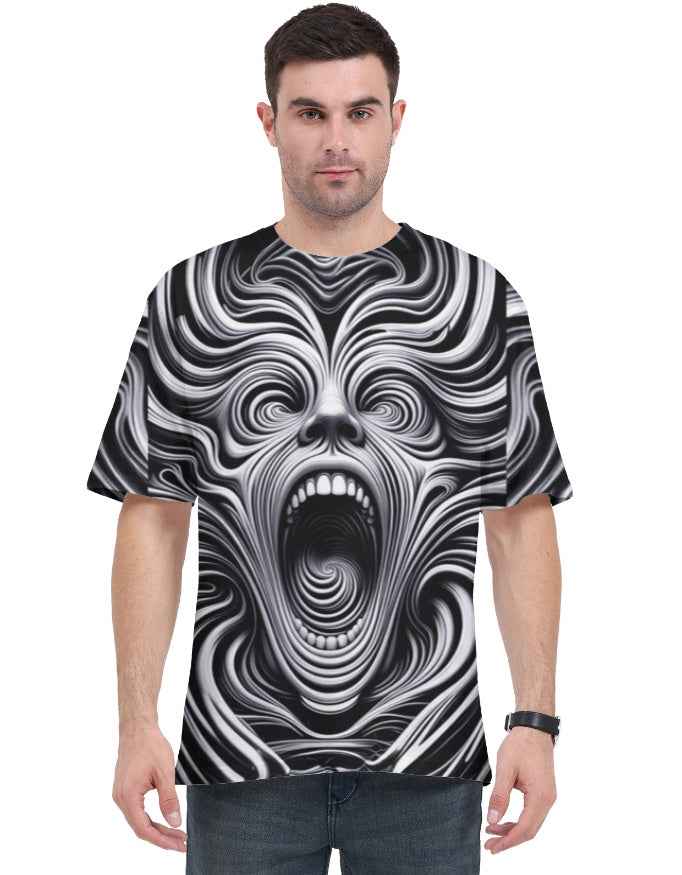 Abstract Face Unisex AOP (All Over Print) T Shirt