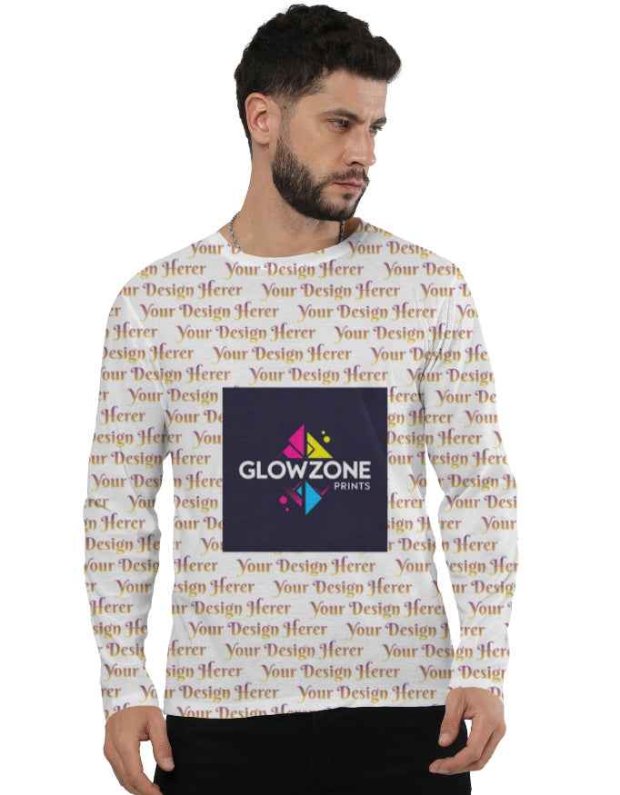Custom Men’s AOP (All Over Print) Full Sleeve Tee | MA27