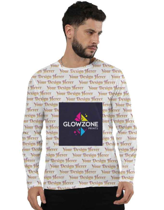 Custom Men’s AOP (All Over Print) Full Sleeve Tee | MA27