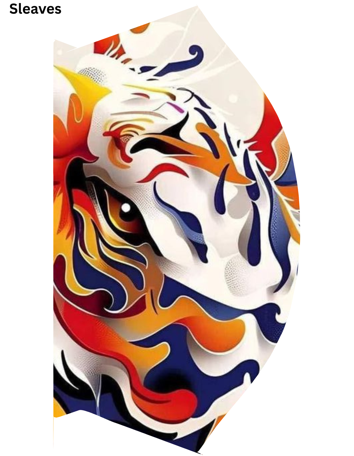 TIGER AOP (All over print) T Shirt GlowZonePrints